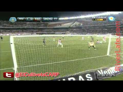 River Plate 1 vs Estudiantes 2 - 9ª Inicial 2013 - Gol Menseguez x C.Febre - El Cultiveta (C.A.R.P.)