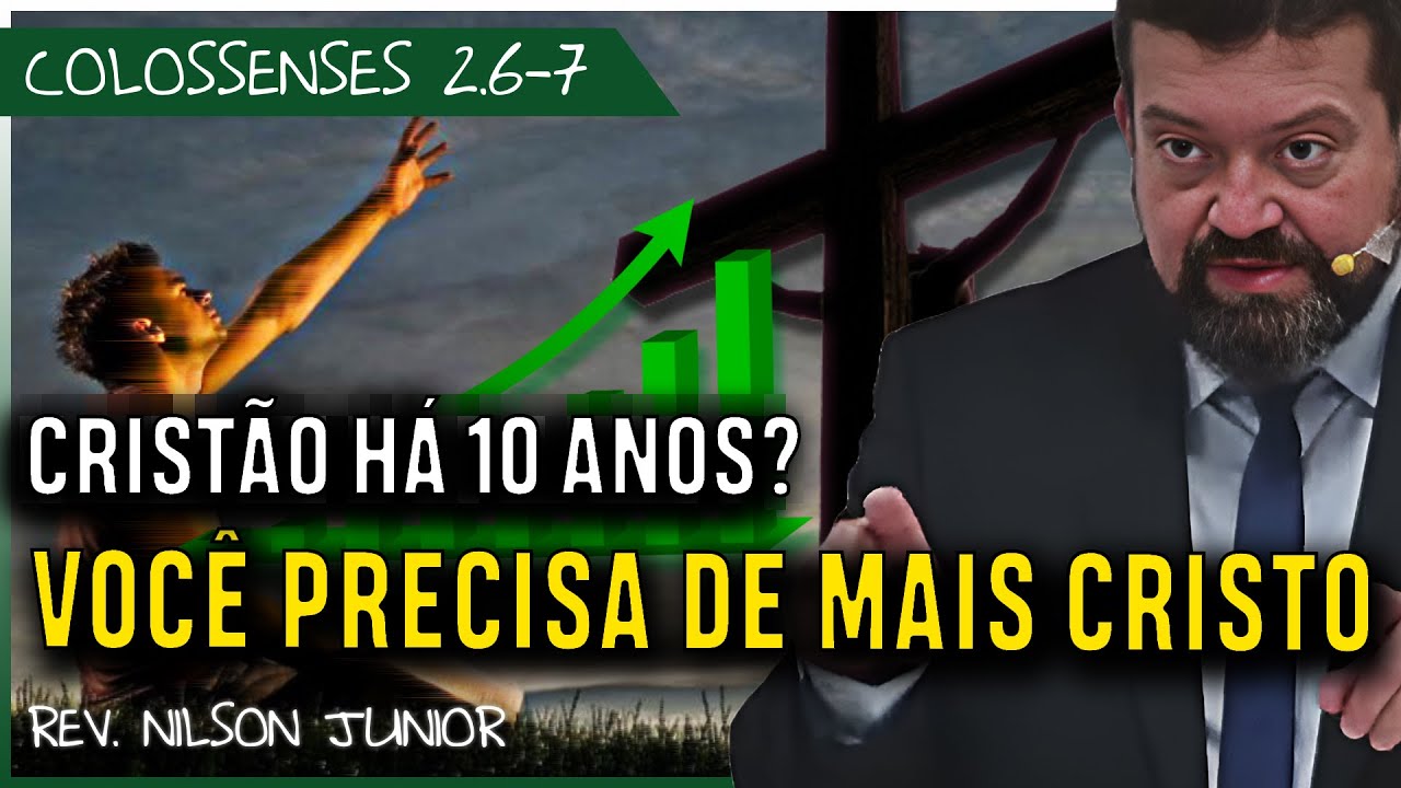 A Caminhada Cristã - Colossences 2.6-7 - Rev. Nilson Junior