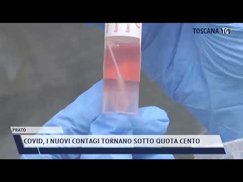 2022-02-14 PRATO - COVID, I NUOVI CONTAGI TORNANO SOTTO QUOTA CENTO