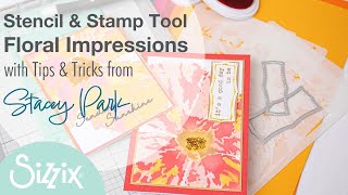 Stacey Park: Layered Stamps with the Stencil & Stamp Tool