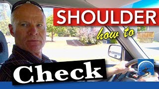 How to Shoulder Check :: Head Check  | Pass a Road Test Smart