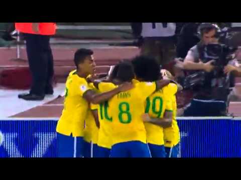 Brasil 1x1 Argentina Gol do Lucas Lima