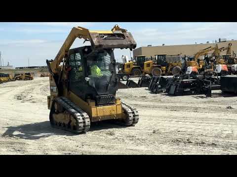 2018 Caterpillar 259D Two-Speed Compact Track Loader - Needs New Engine — video