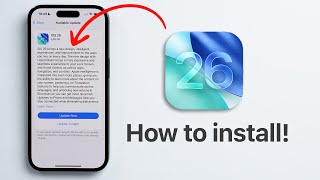 How to Install iOS 26 - Watch Before Updating!