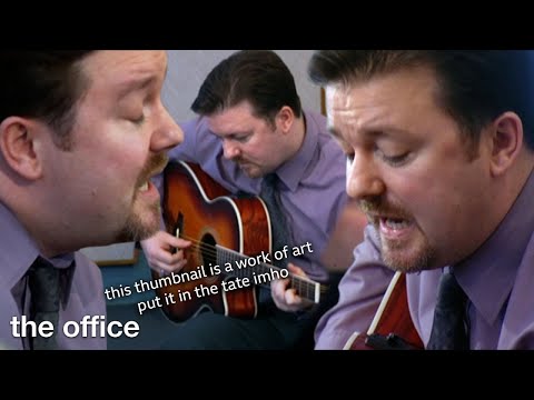 not david pulling out an acoustic guitar... | The Office
