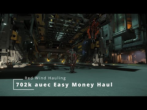 Red Wind Hauling - Easy money 702k auec!  - Star Citizen 4.3