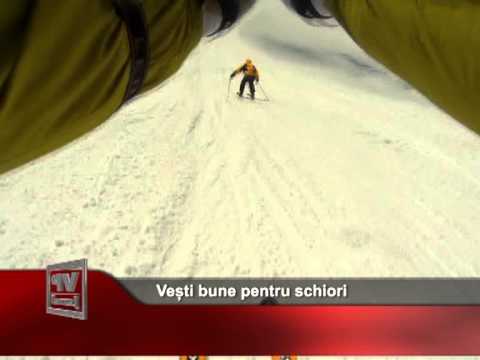 Vești bune pentru schiori