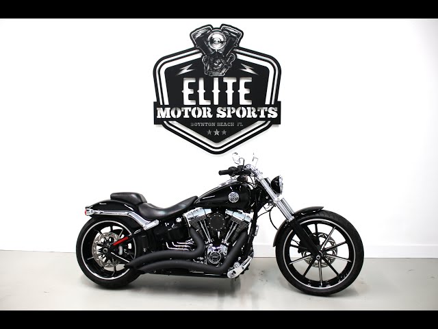 Buy Used 2014 HARLEY DAVIDSON BREAKOUT FXSB CRUISER 2CYL. - - Elite Motor Sports located in Boynton Beach, Florida