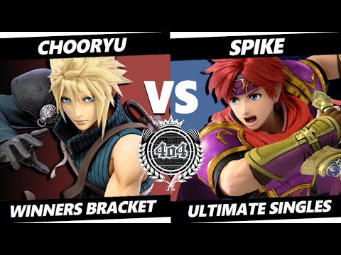 4o4 Smash Night 57 - chooryu (Cloud) vs Kuma| Spike (Roy) - Winners Round 3