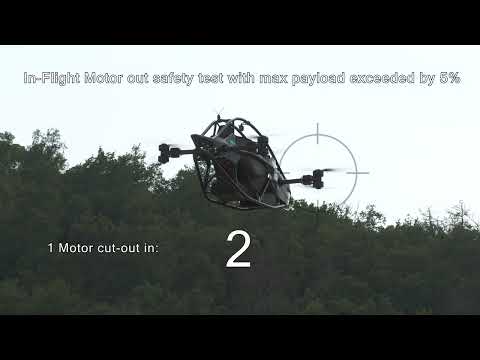 Jetson ONE - Flying Car Safety Testing Motor Failure