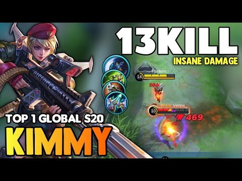 Insane Damage! Kimmy Best Build 2021 | Top 1 Global Kimmy Gameplay | Mobile Legends✓