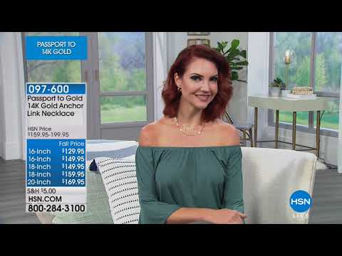 HSN | Passport to 14k Gold Jewelry 08.27.2018 - 03 AM