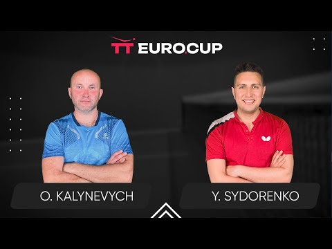 13:40 Oleksandr Kalynevych - Yaroslav Sydorenko 28.10.2023 TT Euro.Cup Ukraine Professional. TABLE 4