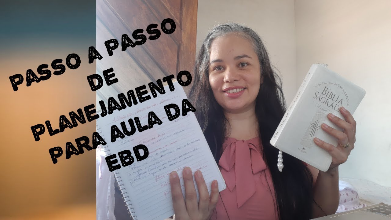 Como fazer planejamento de aulas para EBD