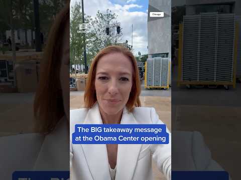 The BIG takeaway message at the Obama Center opening