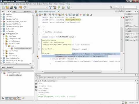 Module 16.4: Demonstration of Creating a SOAP Message