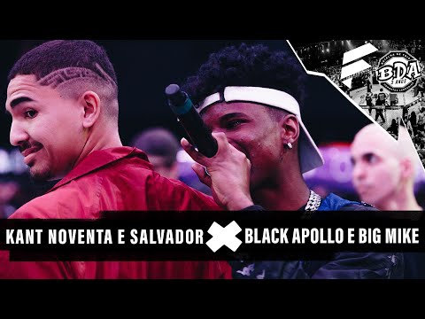 NOVENTA, KANT e SALVADOR x BL4CK, APOLLO e BIG MIKE | BDA 3 ANOS | SEMIFINAL