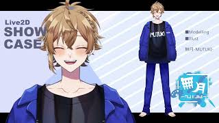 【Live2D Showcase】無月-MUTUKI-_Model | 制作モデル紹介