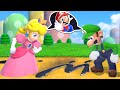 Bowser's Fury - Peach Vs. Luigi Race