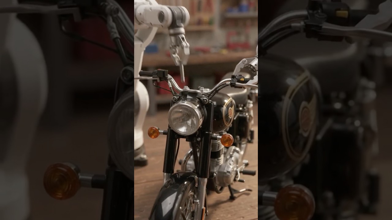 “Born to ride, built to rule. 🖤🔥 Royal vibes, Bullet rides.” 🏍️💨#shorts #shortsfeed #viral