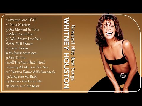 Whitney Houston Greatest Hits full album 2025| The best of Whitney Houston 🌹