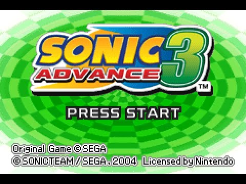 Sonic Advance 3: video 2 