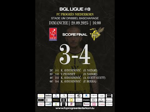 BGL LIGUE 2025/26 DAY 8 - U.N. Käerjeng '97 🆚️ FC Progrès Niederkorn Officiel : 3 - 4 #football