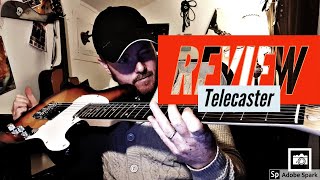 Video thumbnail for Harley Benton TE20 SB Standard Series Telecaster  Review by Brent Hutchinson