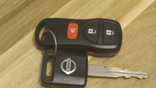 Nissan Key Fob Battery Replacement - EASY DIY