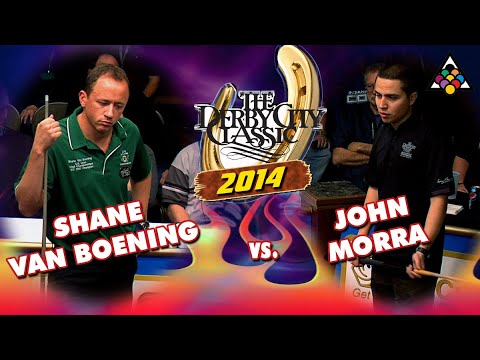 9-Ball - SHANE VAN BOENING vs JOHN MORRA - 2014 Derby City Classic 9-Ball Finals