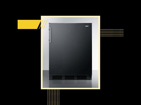 Summit 24" Wide Refrigerator-Freezer, ADA Compliant