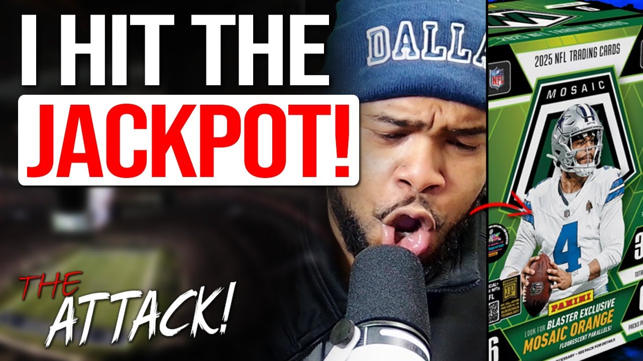 Attack! on Cowboys’ INSANELY LUCKY FIRST NFL Trading Card Pack Opening!