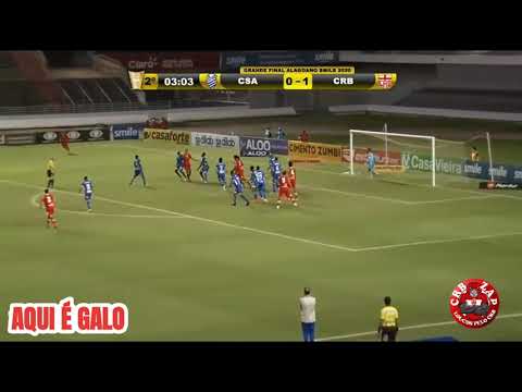 CRB campeão Alagoano 2020, melhores momentos de CRB 1x0 csa.