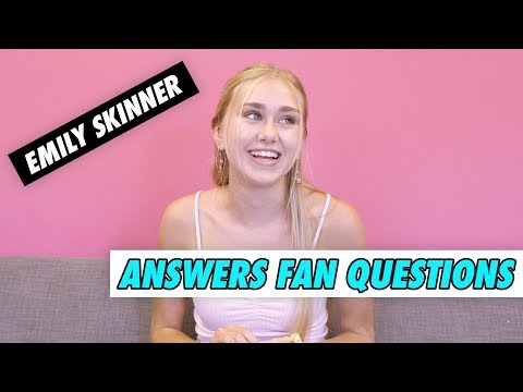 Emily Skinner - Answers Fan Questions