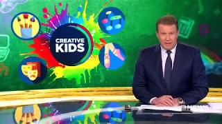 Creative Kids TV announcement featuring Creator Academy