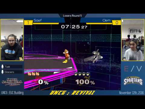 UNCG : Revival - Saef vs Clem - Losers Round 5
