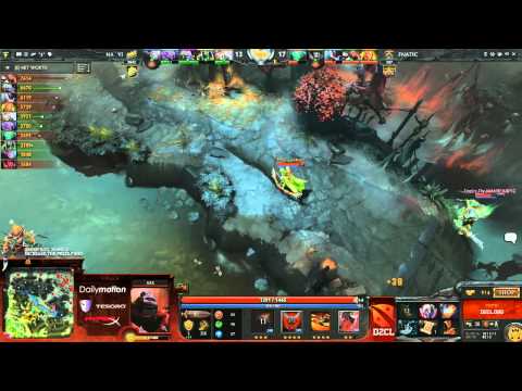 Na'Vi vs Fnatic Game 2   Dota 2 Champions League   @DotaCapitalist & @RyuUboruZDotA
