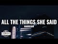 Harrison - All The Things She Said