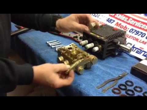 QWASHERS HOW TO RESEAL & REPAIR INTERPUMP 44 SERIES W97 W112 W124 W140 W154 W955 W956 W958 W959