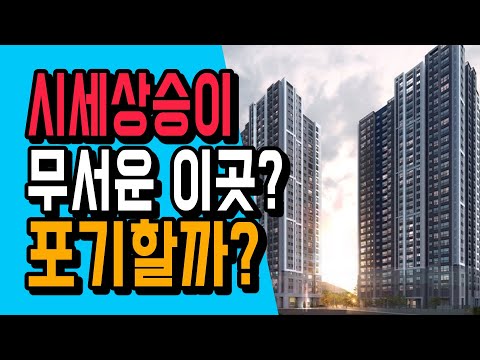 핫한 지역! 청약하긴 아쉬운것도 많은 한화포레나 안산고잔