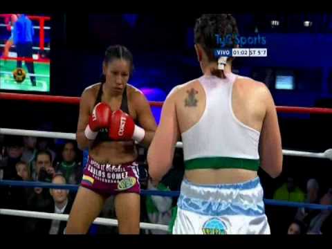 Fernanda Alegre vs Leli Luz Florez WBO OMB