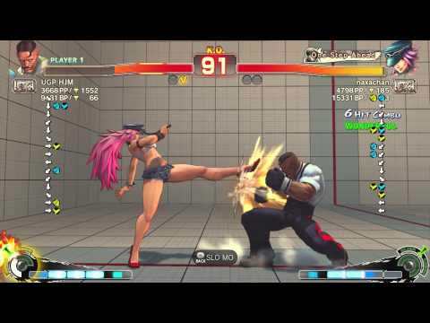 UGP HJM (Dudley) vs Naxachan (Poison) - USF4 *60fps/1080p*