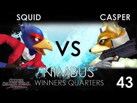 Nimbus #43 - PS | Squid (Falco) VS RJN | Casper (Fox) - SSBM Winners Quarters