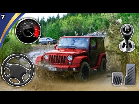 😱 Luxury Jeep Hummer Mountain Driver - Offroad 6x6 Driving Adventure - Android GamePlay #7