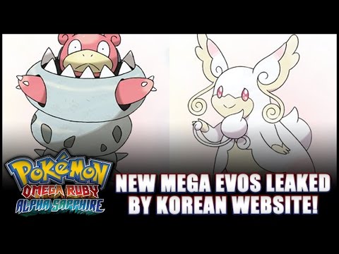 Pokémon Omega Ruby and Alpha Sapphire: News - Mega Audino and Mega Slowbro LEAKED by Korean website!