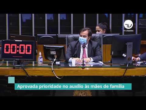 Aprovada prioridade no auxílio emergencial às mães de família - 02/06/20