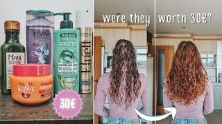Can drugstore products work on wavy hair? ~A full washday of NON approved curly girl method products