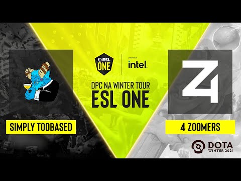 Dota2 - 4 Zoomers vs. Simply TooBased - Game 2 - DPC NA Winter Tour - ESL One