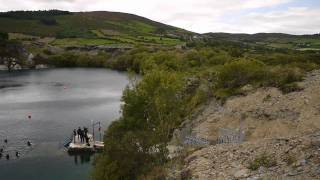 preview picture of video 'Portroe Quarry Scuba - no underwater shots though...'