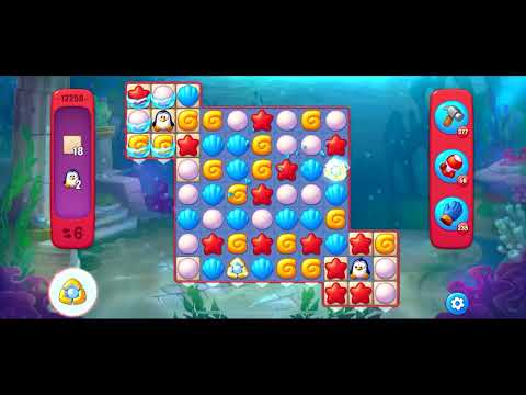 Fishdom Hard level 12258 no boosters フィッシュダム ハード